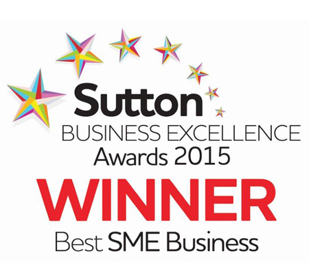 Elwyns Winner of Sutton Business Excellence Award 2015